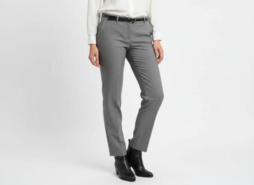 Women's Pants: F&F, Spodnie materiałowe damskie, rozmiar L
