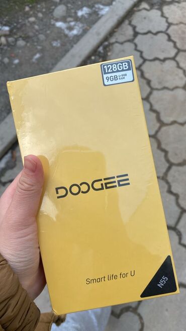 мобильные телефоны в расрочку: DOOGEE, N55, Жаңы, 128 ГБ, 2 SIM