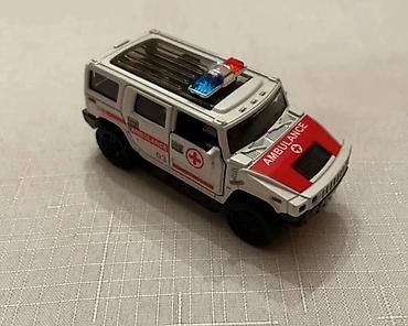 oyuncaq kamaz type 1: Uşaq oyuncağı – Ambulans SUV maşın - Korpus: metal və plastik — 2