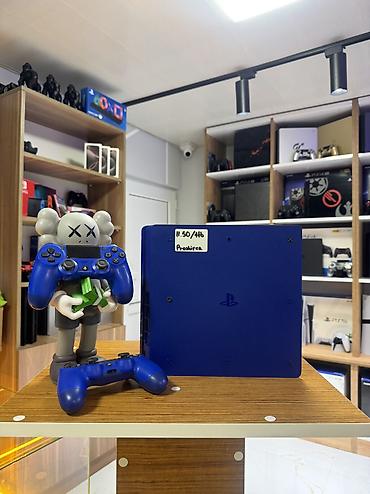 Video oyunlar və konsollar: 🎮 PlayStation 4 Slim Days of Play Edition Tam işlək vəziyyətdədir — 2