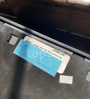 sabbufer: Məhsul: Mercedes-Benz üçün orijinal BOSE audio sistemi komplekti - 4 — 4