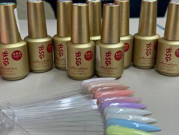 Другие аксессуары для салона: Гелевые покрытия для ногтей — наборы профессиональных брендов Что в — 1