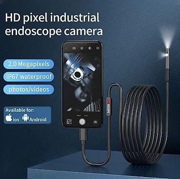 micro: Профессиональный эндоскоп с 2 камерами. Разрешение 2MP или 1080р — 1