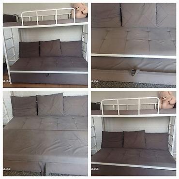 sofa: Прямой диван, Б/у — 1