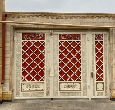 Həyət darvazaları: Metal EN MMC olaraq istədiyiniz forma və ölçüde demir işlerinin -da lalafo.az — 8 Həyət darvazaları: Metal EN MMC olaraq istədiyiniz forma və ölçüde demir işlerinin — 8