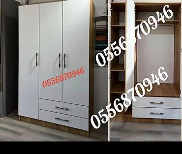 Paltar dolabları, qarderoblar: Dolap qarderop sfoner Məhsul: Güzgülü 3 qapılı paltar şkafı (bir neçə — 7
