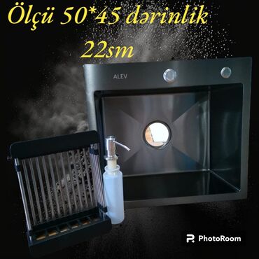 Mətbəx çanaqları: Düzbucaqlı Mətbəx çanağı, Paslanmaz polad — 7