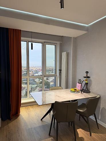 Продажа квартир: 2 комнаты, 61 м², Кок-Жар мкр 9 этаж, Дизайнерский ремонт — 19