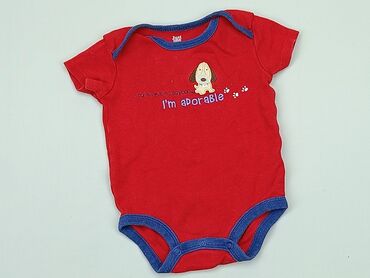 czerwone body niemowlęce: Body, Carter's, 0-3 m, 
stan - Dobry