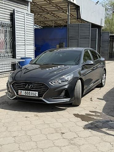 Тонировка автостекол: Hyundai Sonata, new rise 🇰🇷 седан бизнес-класса в темно-сером цвете — 2