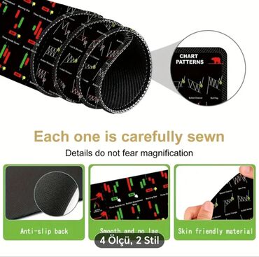 Monitorlar: “The Genius Trader” masaüstü mousepad – Treyderlər üçün məlumatlı