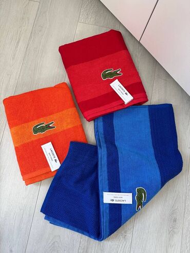 туркменский текстиль оптом от производителя: Полотенце lacoste! 3 расцветки 💯💯💯 оригинал сша🇺🇸 материал: 100%