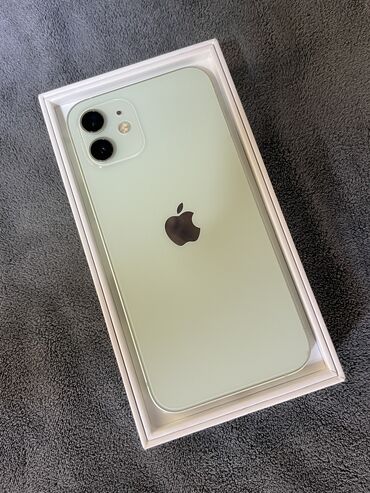 Apple iPhone: IPhone 12, 64 ГБ, Зеленый, Коробка, 94 %