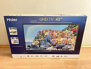 ТВ и видео: Телевизор Haier LE43K6500U новый в упаковке. Не пользовались. Haier — 1