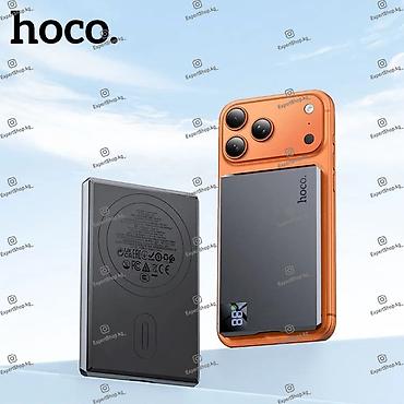 type c: Магнитный ультратонкий повербанк Hoco CJ28 5000 mAh — компактный — 2