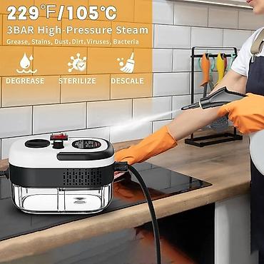 samsung stari: Prenosni parni čistač – 105°C, 3 bara visok pritisak - Brzo — 2