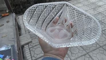 Наборы посуды: Набор винтажного гранёного стекла/хрусталя Состав: - 3 салатницы/вазы — 10