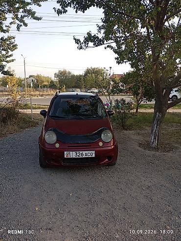 2106 двигатель: Daewoo Matiz: 2005 г., 0.8 л, Механика — 1