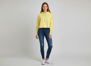 bluza wiedźmin reserved: Sinsay, Кофта з каптуром жіноча, розмір M