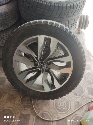 шины r20 зима: Дөңгөлөктөр монтажда 235 / 55 / R 18, Кыш, Колдонулган, Комплект, Жеңил унаалар, Куйма, тешиктери - 5