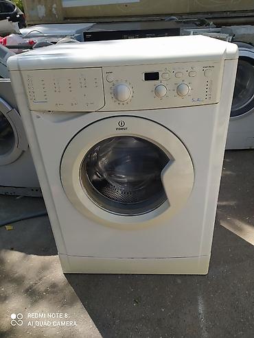 Paltaryuyan maşın Indesit, 5 kq, İşlənmiş, Avtomat, Qurutmasız, Kredit yoxdur, Ödənişli çatdırılma