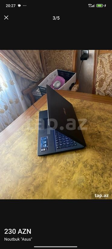 ASUS: İşlənmiş ASUS ExpertBook, 15.4 ", Intel Pentium, 256 GB, Ünvandan götürmə
