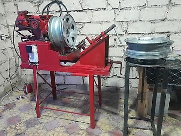 zergerlik avadanliqlari: Disk düzəltmə (rim straightening) dəzgahı - Avtomobil disklərinin — 1