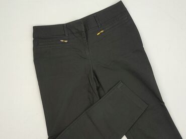 spodnie hello kitty temu: Papaya, Material trousers for women, size S (EU 36)