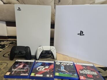 PS5 (Sony PlayStation 5): PlayStation 5 Fat, 825гб, игры tekken 8, gran turismo 7, fc 24, call