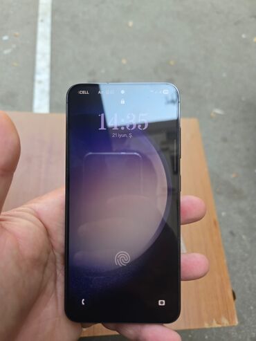 samsunq j2: Samsung Galaxy S23, 128 GB, rəng - Qara, Sensor, Barmaq izi, Simsiz şarj