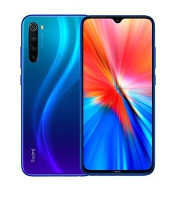 Xiaomi: Xiaomi Redmi 8A, 32 GB, rəng - Göy, 
 Qırıq, Sensor, Barmaq izi