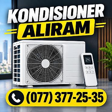 Kondisioner alırıq Tipliləri: divar, tavan, şkaf dollap ücün