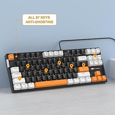 keycap: Satılır – MageGee Mexaniki Oyun Klaviaturası (75%, Brown Switch) Yeni — 2
