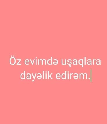 Dayələr: Uşaqlara dayə xidməti – ev şəraitində EV BİLECERİDƏ 10 dongede — 1