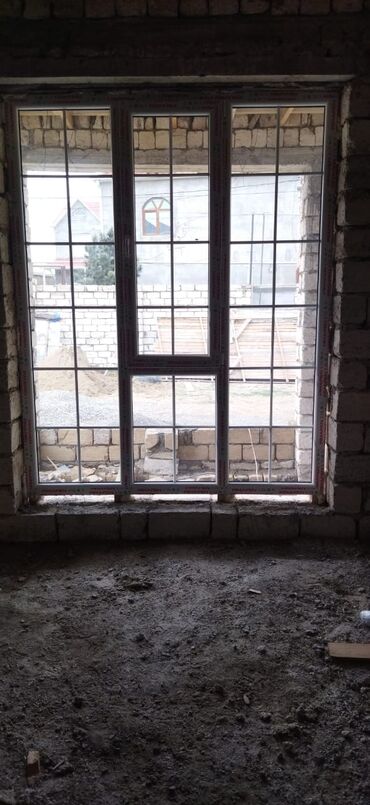 Plastik qapılar: Plastik Şəbəkəli Pəncərələr Plastik və Alüminium Qapı Pəncərə — 2