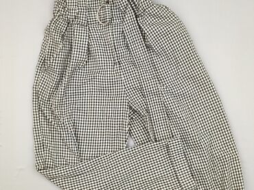 Material trousers for women, Bershka, size XS (EU 34)