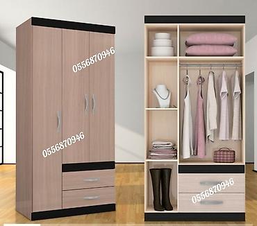 Paltar dolabları, qarderoblar: Dolap qarderop sfoner Üç və ikikapılı paltar şkafları – müxtəlif — 3