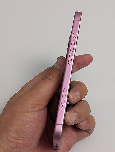 jack a2b: IPhone 16, Б/у, 128 ГБ, Розовый, Чехол, 92 % — 7