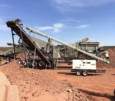 трейлер дом на колесах: Дробилка для камня, Трёхфазное 380 В, Новый