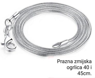 Ogrlice: Ogrlica sa priveskom, Materijal: Cirkon — 9