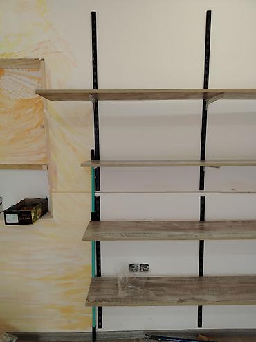 Rəflər: Corner shelf — 7