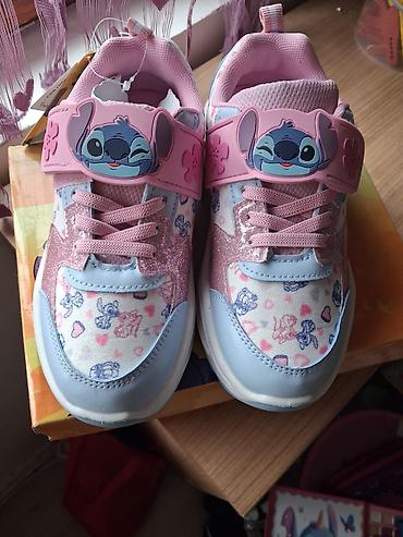 rolere za devojcice: Dečije patike sa motivom Disney Stitch - Dizajn: svetloružičaste i — 2