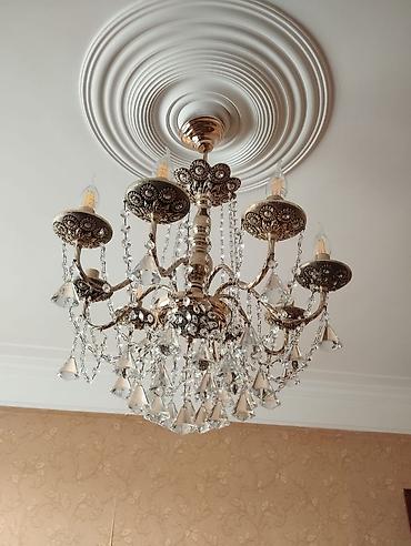 Çılçıraq, 8 lampa, Metal
