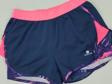 czarne legginsy z wysokim stanem push up: Domyos, Shorts for women, size S (EU 36)