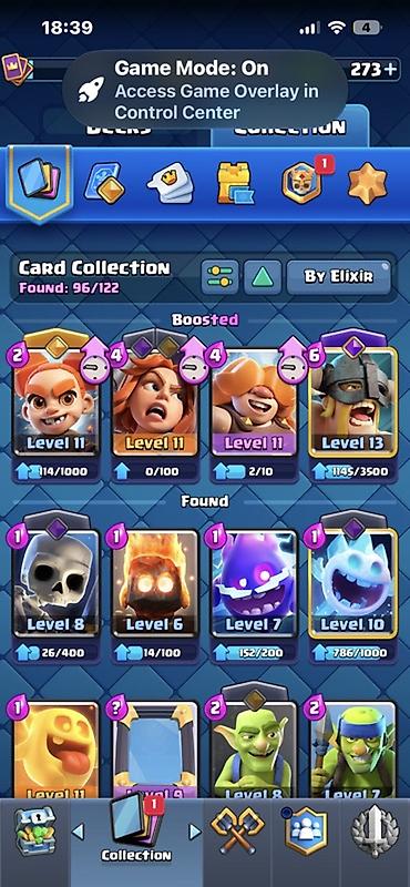 Kolleksiya kartları: Clash Royale hesabı - Kupa: 5238 (rekord 5268) - Qızıl: 344 451 - — 5