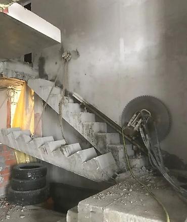 Beton işləri: Beton kəsim xidməti - Beton döşəmə, tavan və divarların dəqiq — 11