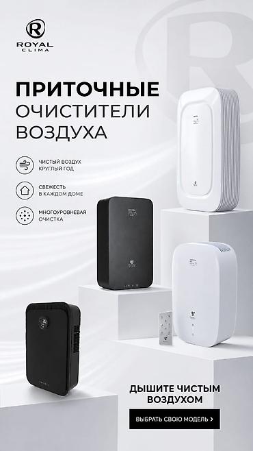 Воздухоочиститель Royal Clima Настенный, Угольный