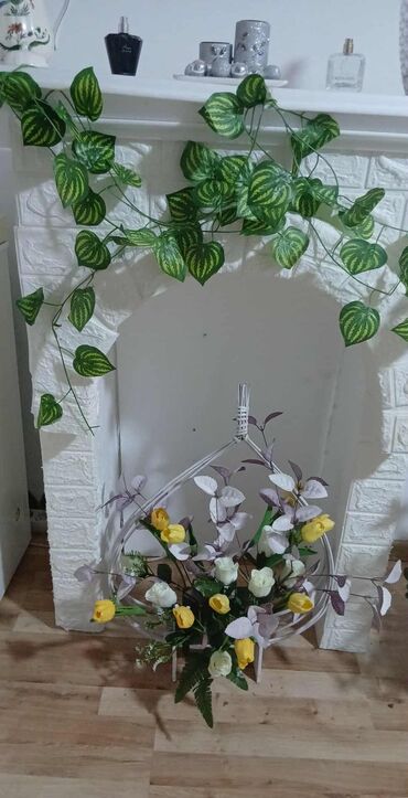 Praznična dekoracija: Set ukrasa, bоја - Bela, Novo — 9