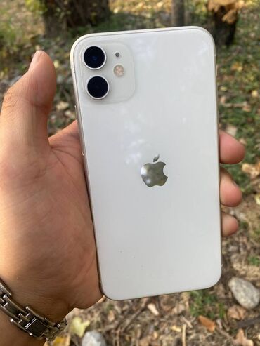 infinix note 30 бишкек: IPhone 11, Б/у, 64 ГБ, Белый, Чехол, 73 %