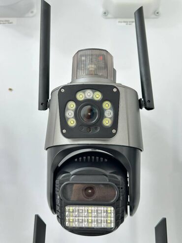 nəzarət kamerasi: ✅ İCSEE 2 Lensli 6MP yüksək keyfiyyətli SMART(WIFI) kamera ✅ Kamera